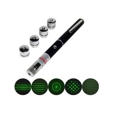 Cix Yeşil Lazer Pointer 500 mW 50 Km Etkili (5 Başlıklı) Fiyatı