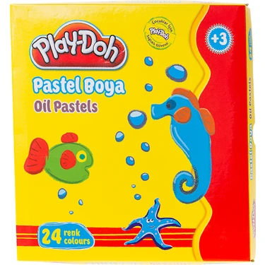 Play-Doh Pastel Boya 24 Renk