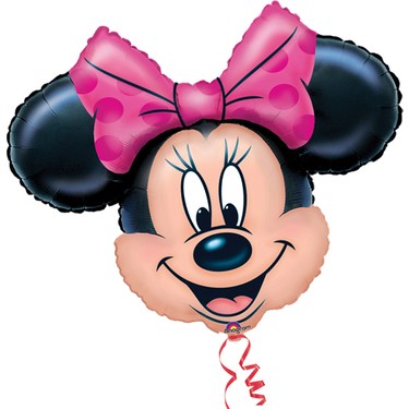 Parti Soleni Minnie Mouse Minnie Maouse Folyo Balon Fiyati