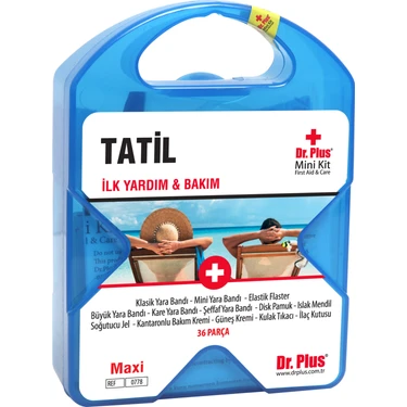 Dr. Plus İlk Yardım Çantası     Tatil   