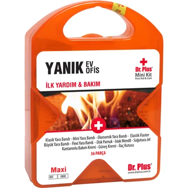 Dr. Plus İlk Yardım Çantası     Yanık  Ev,Ofis   