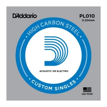 D'Addario PL010 Tek Elektro Gitar Teli