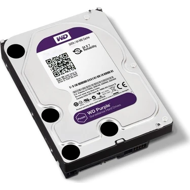 Wd 3 Tb 3.5" intellipower Purple Av-Gp 64Mb Sata