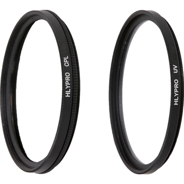 Canon 70-300mm Lens için HLYPRO UV Filtre + Polarize