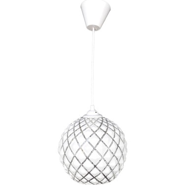 Yuvarlak Beyaz Avize Camı