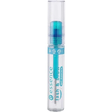 Essence Kirpik ve Kaş Jel Maskara 9450703 Büyük Boy Kıvırma Etkisiyle Şeffaf