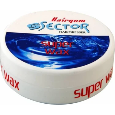 Sector Saç Şekillendirici Wax Ultra Güçlü Tutucu Mavi 150 ml Yoğun Şekillendirme Günlük