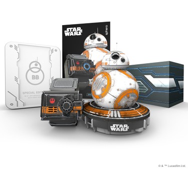 Boxed. SPHERO Star Wars Special Edition BB-8 App-Enabled Droid With Force Band 