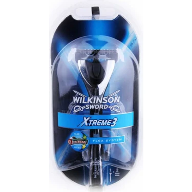 Wilkinson Sword Xtreme 3 - Oynar Başlıklı Sistem Tıraş Bıçağı + 2