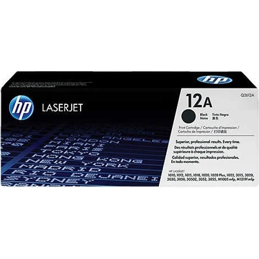 Hp Q2612A Siyah Toner Kartuş