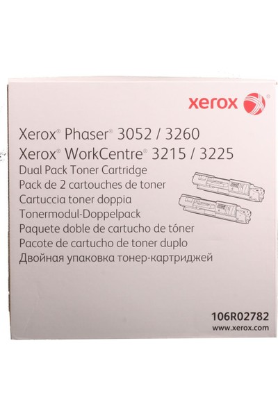 Xerox Phaser 3052-3260- Wc 3215-3225 Dual Pack