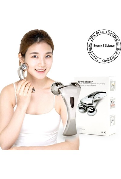 Pratik Cilt Sıkılaştırıcı Terapi Masaj Aleti - 3D Massager
