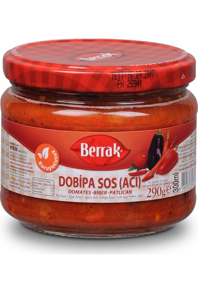 Dobipa (Ajvar), Acılı300 ml Cam