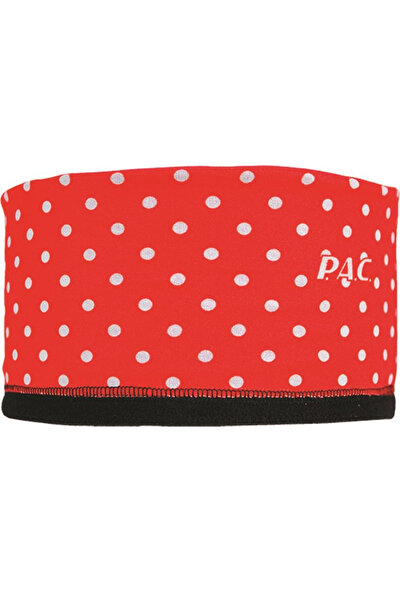 P.A.C - Headband Fleece Kids Dots Red - Çocuk Bandana