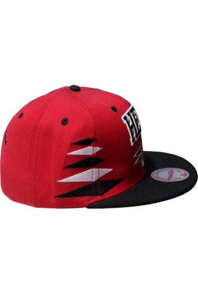 Mitchell & Ness Miami Heat Snapback Cap Kırmızı