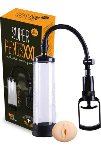 Hızlıexpress PenisXXL Penis Vakum Pompası + Realistik Vajina Başlık Giriş