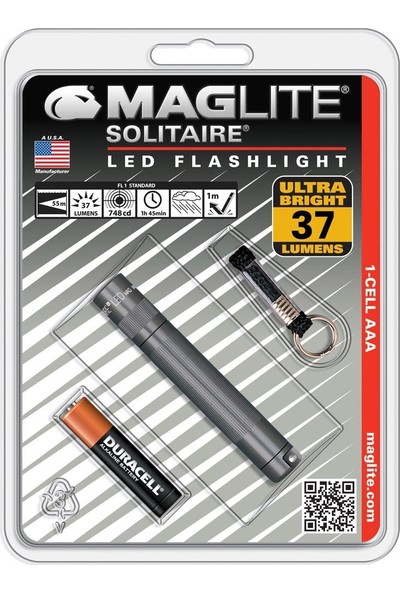 Maglite SJ3A096Y Solitaire AAA LED Fener (Blisterli)