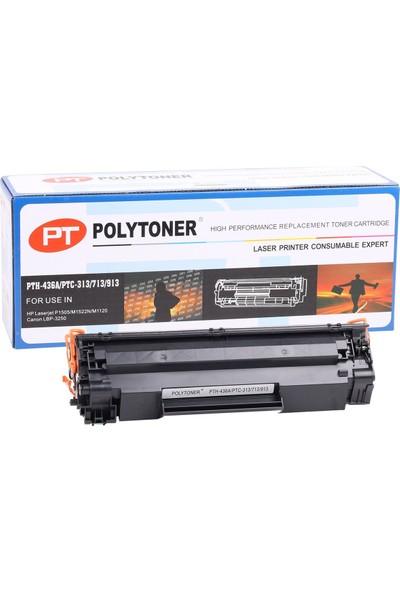 Polytoner Hp Cb436A Toner P1505 / M1120 / M1522 Crg-713