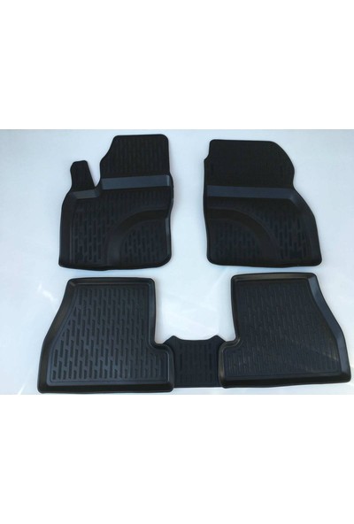 Perflex Fiat Egea Paspas 3D Havuzlu Siyah