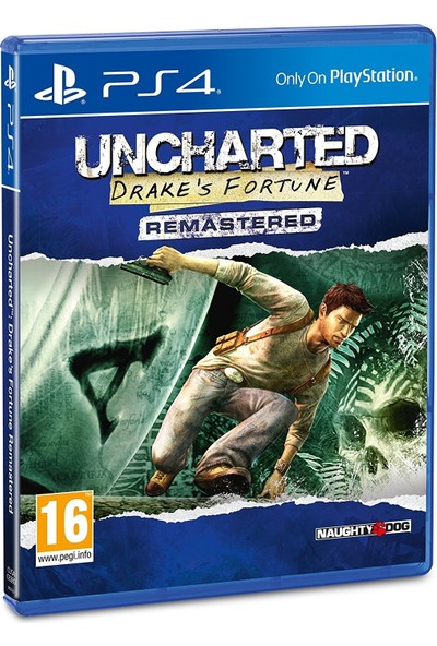 Naughty Dogs Ps4 Uncharted Drake'S Fortune Remastered