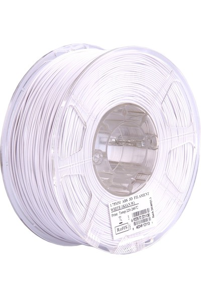 eSUN Abs+ Cold Beyaz 1,75 mm Filament 3D