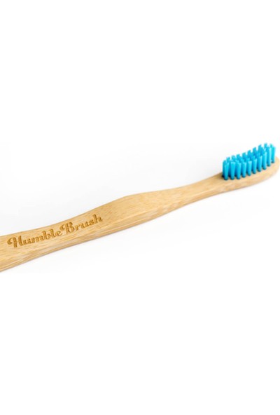 Humble Brush Bambu Diş Fırçası - Yumuşak - Mavi