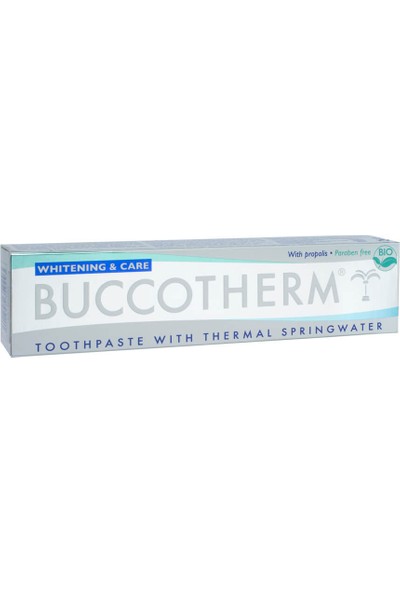 Buccotherm Organik Diş Macunu - Beyazlık ve Bio Bakım 75 Ml.