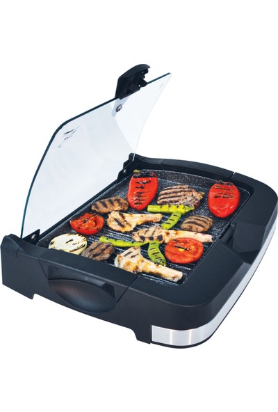 Gazella Brb3000 Barbecue Granit 2400Watt Kapaklı Dumansız Elektrikli Izgara