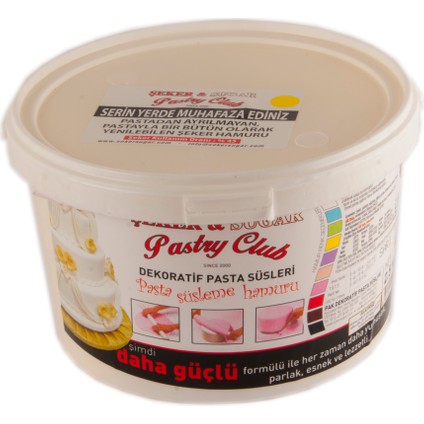 Şeker Sugar Şeker Hamuru 2.5 Kg - Sarı