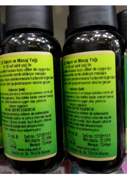 1 Adet Nuka Meneviş Yağı 30 Ml Soğuk Pres Yağ