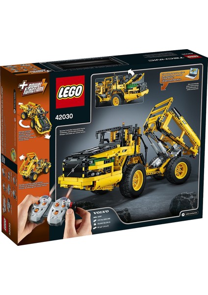 Technic 42030 Uzaktan Kumandalı VOLVO L350F Tekerlekli modelleri