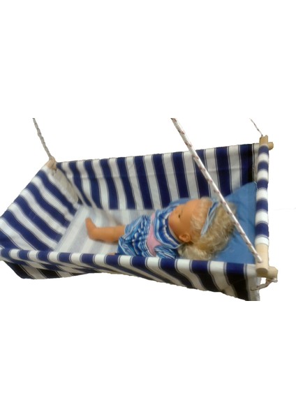 Atlantis Ahşap Hamak-Beşik Bebek Çocuk Hamağı Beşiği (Çingene Salıncağı)