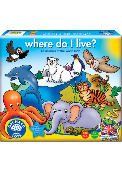 Orhard Where Do I Live? 3 - 6 Yaş