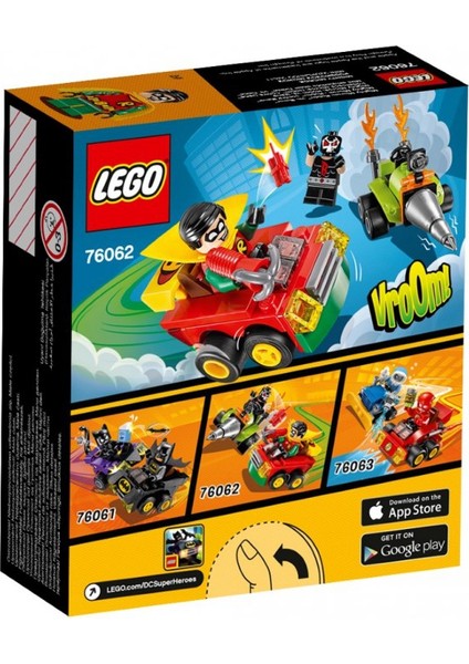 Super Heroes 76062 Mighty Micros: Robin Bane'e karşı