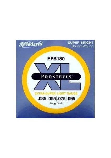 Daddarıo Eps180 Bas Tel Set Prosteel 35-95