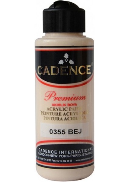Premium Akrilik Boya 120ml 0355 Bej