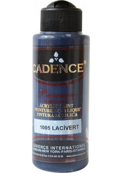 Premium Akrilik Boya 120ml 1005 Lacivert