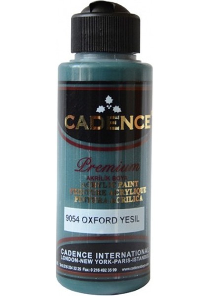 Premium Akrilik Boya 120ml 9054 Oxford Yeşili