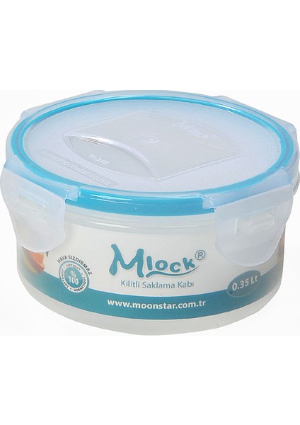 Mlook Round 0,35 lt Saklama Kabı