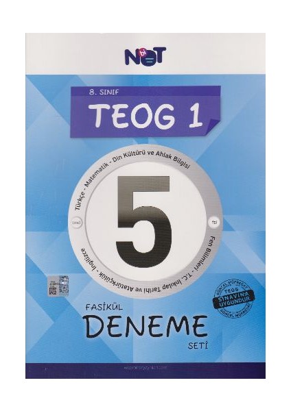 8. Sınıf Teog 1 - 5 Fasikül Deneme Seti