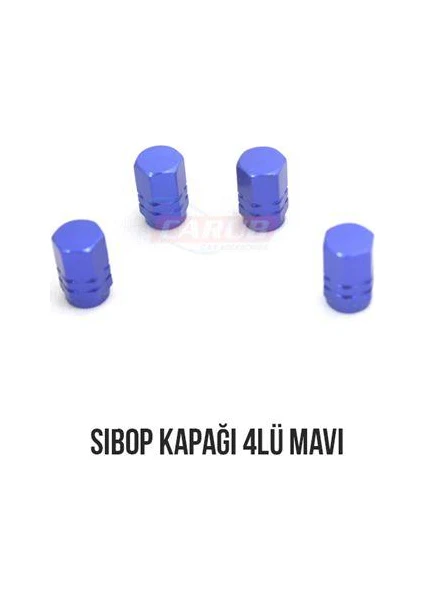 Sibop Kapağı 4Lü Mavi