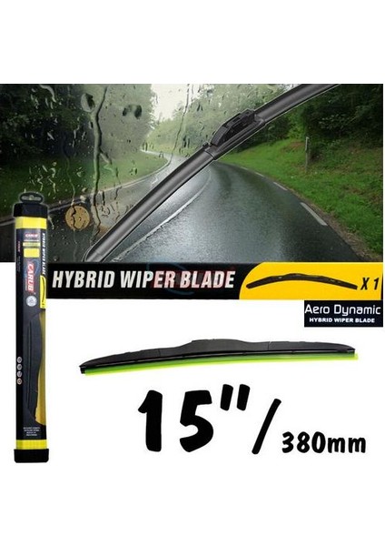 Silecek 380Mm 15 İnch Hybrid Blister Askılı