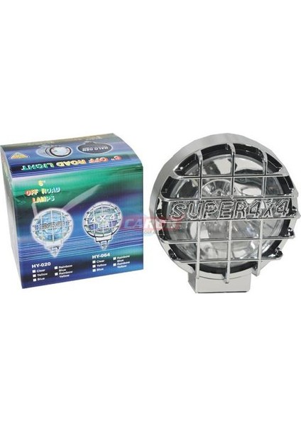 Sis Lambası 12V Yuvarlak 4X4 Tipi Nikel Bey