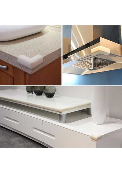 Kauçuk Kenar ve Köşe Koruyucu Set İnce (Slim) 2 Metre + 4 Adet