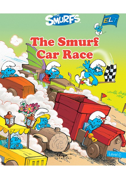 The Smurf Car Race Sb+Wb