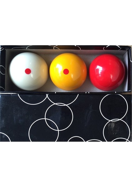Bilardo Topu Karambol Top Benekli