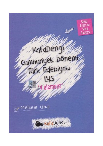 Cumhuriyet Dönemi Türk Edebiyatı Soru Bankası