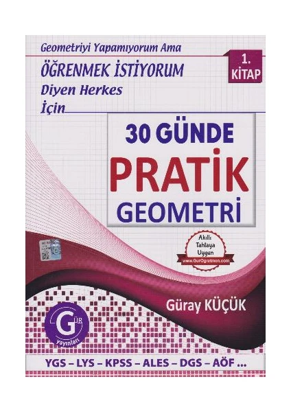 Gür Yayınları 30 Günde Pratik Geometri 1.Kitap