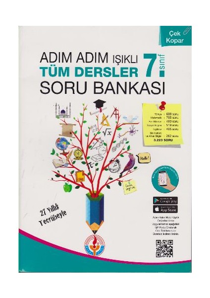 Adım Adım Işıklı 7. Sınıf Tüm Dersler Soru Bankası