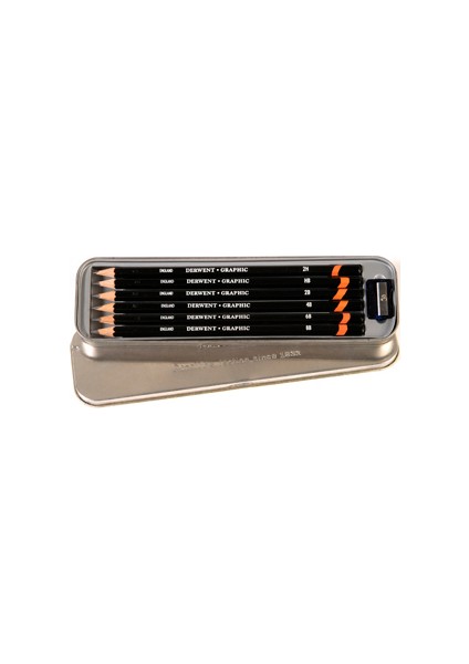 Graphic Dereceli Kalem Seti Teneke Kutu 6'Lı fiyatları